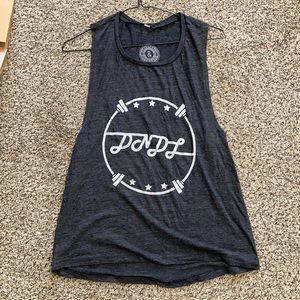 Doughnuts and deadlifts tank top